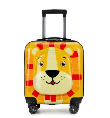 China Fashion Cute Kids Luggage Rolling Rolls Suitcase For Kids Toddler for sale