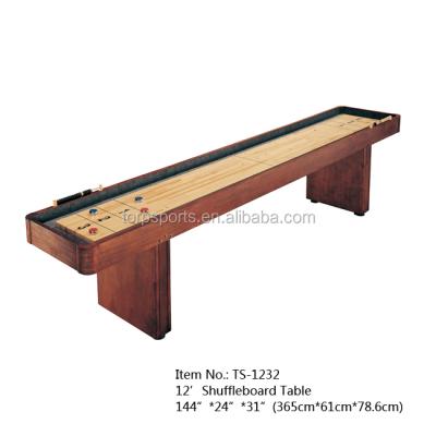 China 12' Deluxe Woodbridge Playfield Shuffleboard Table TS-1232 144*24*31inch for sale