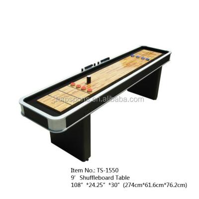 China 9' Economical MDF Playfield Shuffleboard Table TS-1550 As Per Customers' Requirements for sale