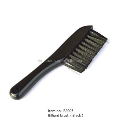 China Wooden billiard table brush B2005 brush mahogany/black nylon bristle brush according to customers' requirements for sale