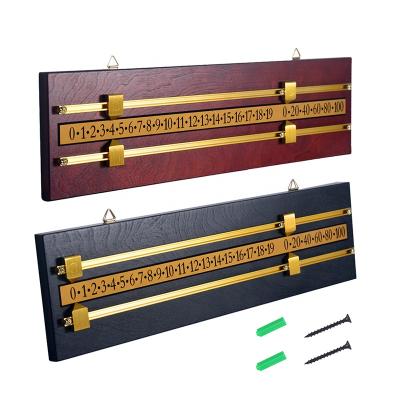 China Wall Mounted Fancy Shuffleboard Accessories Score Keeper Marker Board TSP-S1001 50*13.8*1.5cm for sale