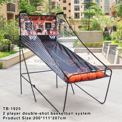 China Electronic Basketball Arcade System As Double Hit Basketball Game Required by Customers for sale