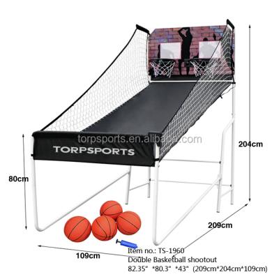 China TB-1960 Arcade System TB-1960 Basketball Match Deluxe Electronic Basketball Double Shooting According To Customers' Requirements for sale