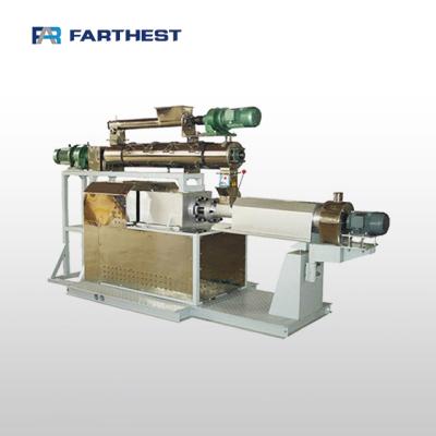 China Factory Twin Screw Fish Feed Extruder Machine For Fish Pet Food for sale