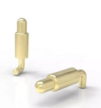 China ROHS Spring Loaded Probe Pogo Pin Pcb Right Angled Type PCB Gold Plated for sale