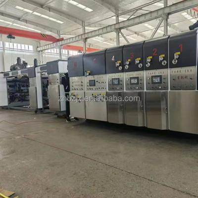 China Full Automatic Die Printer - ZH-SYKM Factory Carton Box Maker Machine Cuter Folder Gluer Tying Online for sale