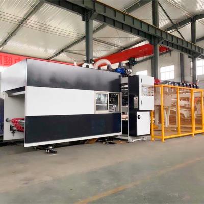 China Factory Wholesale Suppliers Carton Box Production Machine Solid Line Corrugated Printer Slotter Gluer Strapper for sale