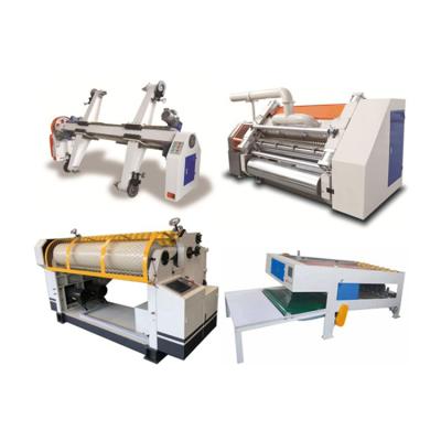 China ZH-DW CLOTHING Factory Price Single Packaging Industry Facer Corrugated Cardboard Production Line Machinery for sale