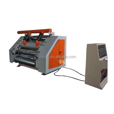 China ZH-DW GARMENT Automatic 2 Ply Corrugated Cardboard Production Line Corrugated Cardboard Box Making Machine for sale