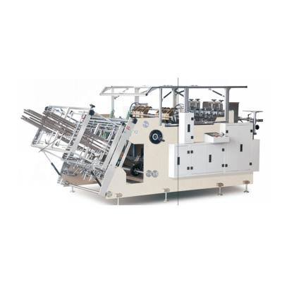 China Factory ZH-800ZF ZHENHUA High Quality Paper Box forming machine carton erecting machine for burger box for sale