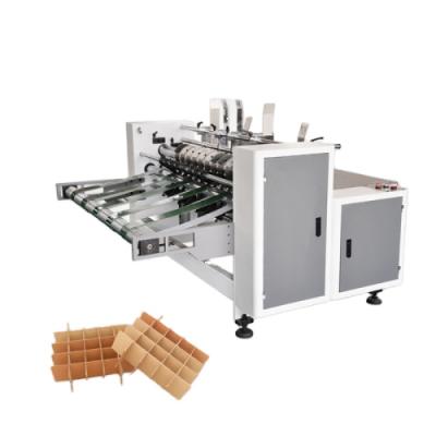 China Food Zhenhua Semi Automatic Partition Slotting Machine Shingle Partition Maker for sale