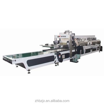 China ZH-CGJ Automatic Food Carton Partition Panel Product Assembly Panel Lattice Machine Frame Machine for sale