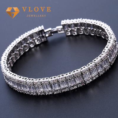 China Real 925 sterling silver china charms tennis bracelet wholesale TRENDY for sale