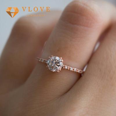 China Wholesale CLASSIC in 925 Silver Porcelain Jewelry Designs Women's Vintage Engagement Rings for sale