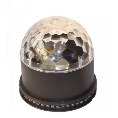 China Hot Selling Garden Party Lights Disco Strobe Light Crystal Magic Ball RGB Stage Light with Remote Control for sale