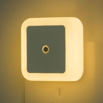 China Online Control Smart Home Outlet Cover Sensor Minimalist Mini Led Night Light For Children Room Control Wall Mounted Base for sale