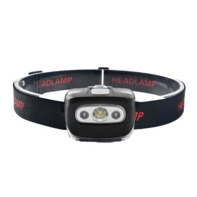 China Mine Wholesale XPE LED Headlight Built-in Rechargeable Battery Increasing Headlight 3 Modes LED Fishing Lamp for sale