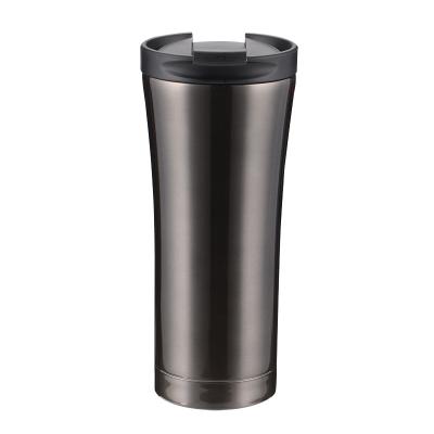 China Viable Wholesale and Custom Logo 500ml and 350ml Insulated 304 Stainless Steel Tumbler With Leak Proof Lid Thermos for sale