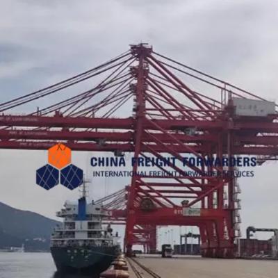 China Global Carrier Freight Forwarder Logistik Seefahrt von China nach Großbritannien zu verkaufen