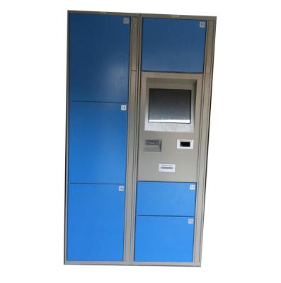 China Steel Airport Railway Station Smart Luggages Storage Locker Automatic Electric Password Lock Box Safe for sale