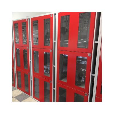 China Steel Outdoor Public Places Electronic Temporary Storage Luggage Lockers Waterproof Changing Room Lockers Cabinet for sale