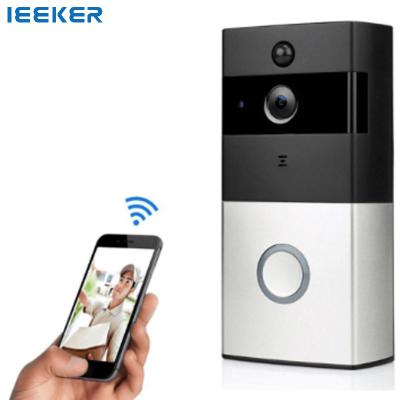 China Ieeker Tuya Smart 2MP Video Wifi Doorbell Wireless Intercom Doorbell Camera Two Way Audio Low Power Consumption Battery for sale