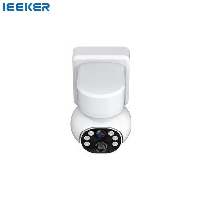 China IEEKER Intelligent Indoor Outdoor Floodlight Camera New Arrival CCTV Tracking Waterproof IP65 Motion Tracking Security IP Camera for sale