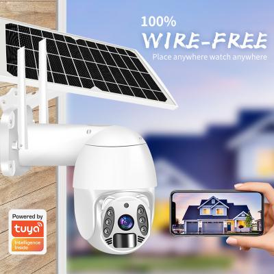 China Human Motion Tracking Hot Ieeker WiFi Security Ptz Camera 4g Car Solar Powered Wireless Outdoor CCTV Rear Camera Outdoor Spotlight for sale