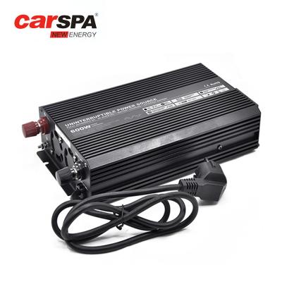 China Inversor de corriente modificado de la onda sinusoidal con el cargador 600W 24VDC 110VAC en venta