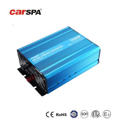 China Stable Pure Sine Wave Power Inverter 1500 Watt Real Power Strong Driving Capacity for sale