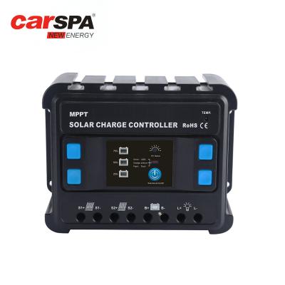 China Intelligent Mppt Solar Charge Controller , Solar Battery Regulator With Led for sale