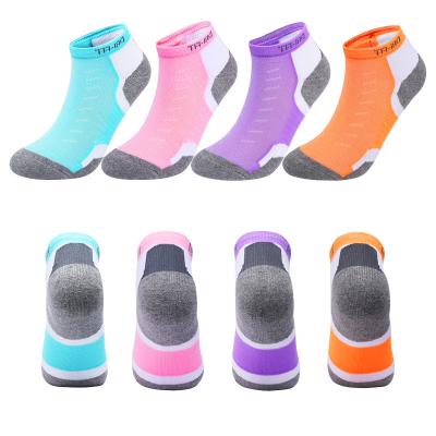 China Breathable Sports Short Towel Tube Cotton Terry Bottom Combed Bottom Unisex Socks Running Fitness Cycling Marathon for sale