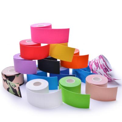 China Sports Breathable Support Cotton Physiotherapy Muscle Therapy Safety Sports Kinesiology Sports Breathable Tape for sale