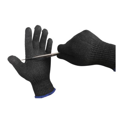 China Level 5 Knitted Hppe Knit Protective Touch Screen Anti Cut Winter Gloves for sale