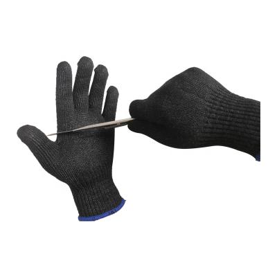 China Knitted Knife Sharpener Level 5 Hppe Winter Cut-Resistant Gloves for sale