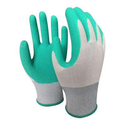 China Palm Dipped Gardens Wholesale Gardening Gloves Ladies Garden Gloves With Printing for sale