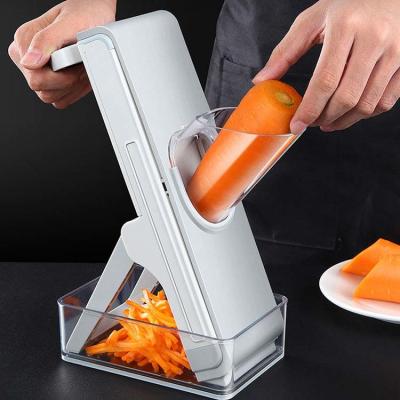 China 3 Sharp Blades Multifunction Safe Vegetable Cutter Manual for sale