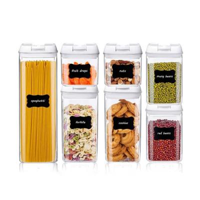 China Kitchen Organization Food Airtight Storage Containers 7 Pack for sale