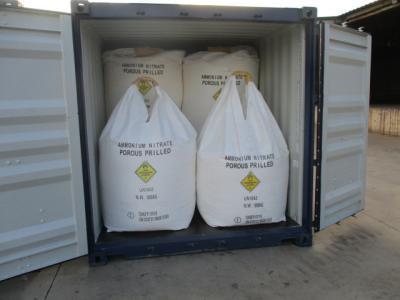 China Ammonium Nitrate NH4NO3 34-0-0 Porous Prills Opal Crystalline for sale