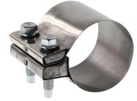Chine T304 a poli la bride inoxydable de l'échappement 2,5 de 64mm à vendre