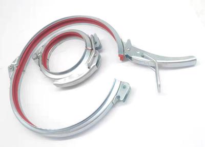 China Cerradura de palanca del carbono 80m m Ring For Industrial Ducting en venta