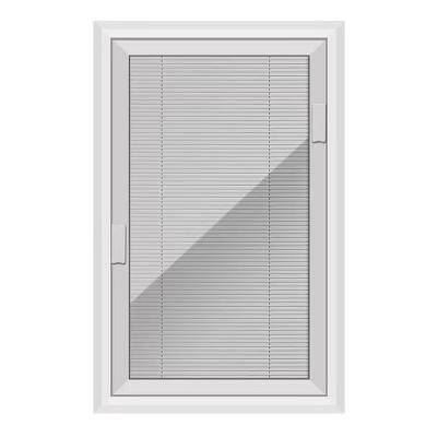 China Double Glazing Casement Window Aluminum Magnetic Window Cleaner with Energy Saving for sale