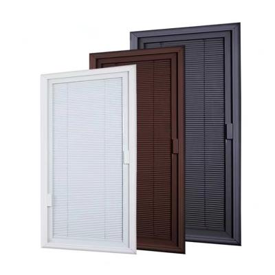 China Minetal Aluminum Curtain Wall with Double Glazing Glass and Blinds Between Glass for sale