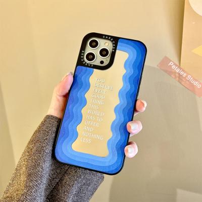 China Mirror Series TPU Phone Case Shockproof Tasteless Shockproof Protective Phone Case For iPhone for sale