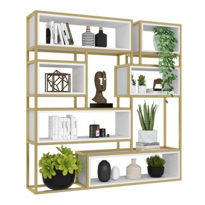 China Modern Promotional Good Quality Fashion Design Attractive New Modern Partition Shelf for sale