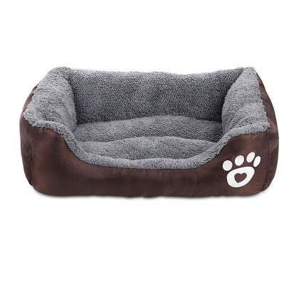 China Travel Super Soft Pet Sofa Cats Bed , Non Slip Bottom Pet Bed Wholesale for sale