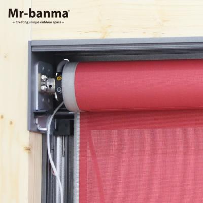 China Outdoor Modern Windproof Zipper Track Roller Blinds, Outdoor Zipper Track Roller Blinds, Outdoor Roller Blinds for sale