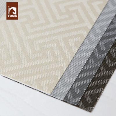 China Shandong YUMA Water Resistant SC-TB3 Series Sunscreen Shade Blind Cloth for sale