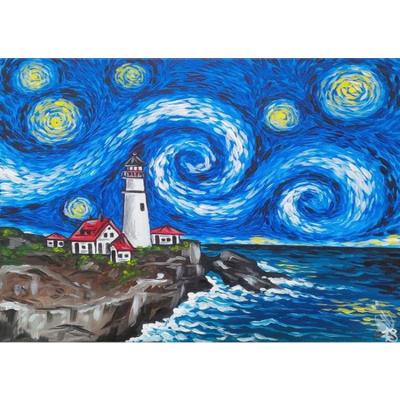 China Waterproof+ECO-Friendly Custom Home Decor Waterproof Canvas 5d Diamond Full Around Diamond Art Painting for sale