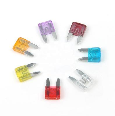 China LOW VOLTAGE 10A 11MM Mini Blade Car Auto Fuse for sale